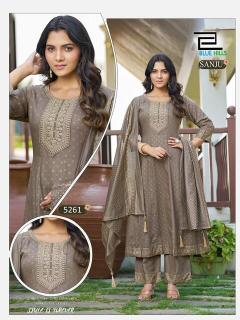 Blue hills sanju anarkali kurti wholesaler price  - wholesale export